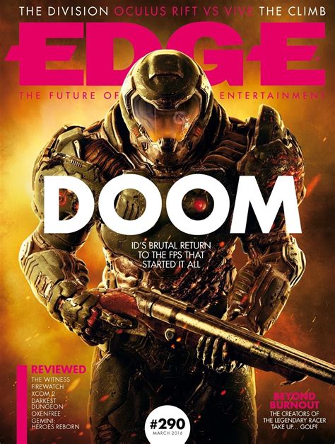 Artstation Doom 2016 Cover Keyart