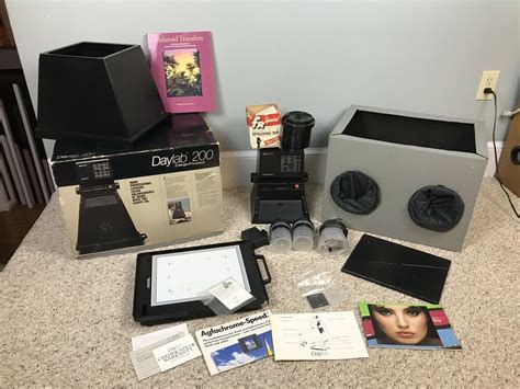 Daylab 200 Enlarger Processor With Box Color 35mm Slide Polaroid Transfers Daylab Day L Photo