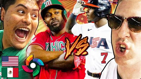 THE MEXICO Vs UNITED STATES GAME FROM THE WBC Kleschka Vlogs YouTube