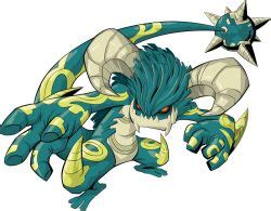 Spectrobes Series Official Art Alien Angry Claws Colored Skin