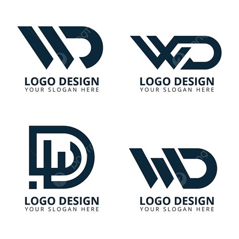 D Letter Logo Vector Design Images Letter D Professional Logo Design Collection D D Letter D