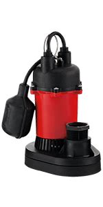 Red Lion Rl Sp T Volt Hp Gph Aluminum And Thermoplastic Sump Pump With Tethered