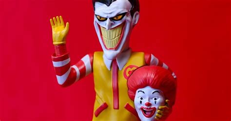 The Blot Says Icons Unmasked Ronald Mcdonald X The Joker Polystone