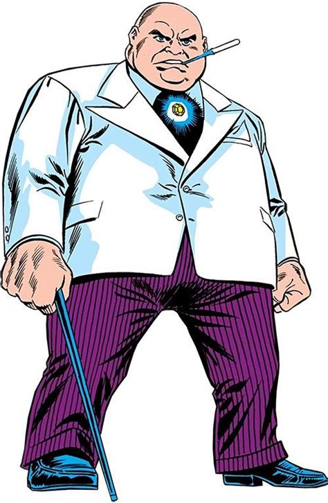 Kingpin Marvel Comics Daredevil Nemesis Wilson Fisk Marvel