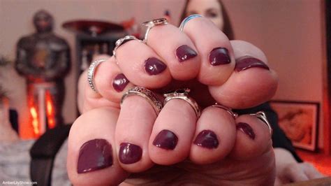 All The Toe Rings Joi With Countdown The Amberlily Show Fetish Emporium Clips4sale