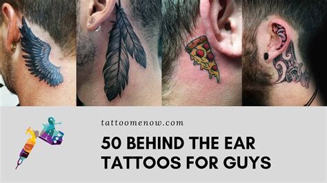 57 Tattoos Behind Ear For Men Plan Artplan