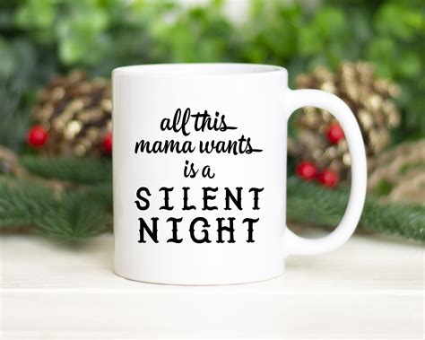 Christmas Coffee Mug For New Mom Christmas Mug Momlife Etsy Uk