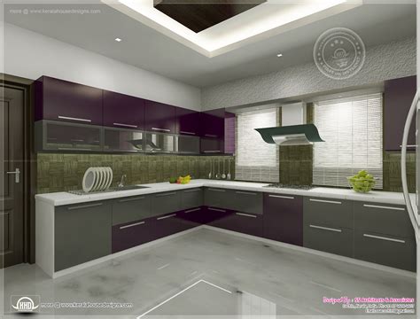 Kitchen Interior Views By Ss Architects Cochin Kerala Home Design