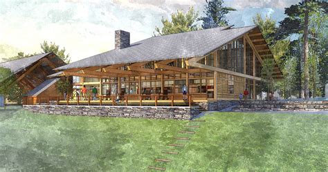 Ymca Camp Thunderbird Pool House Cabins And Legacy Building Cdesign