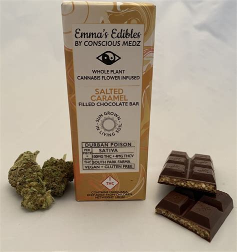 Emmas Edibles Cannabis Chocolate Bar