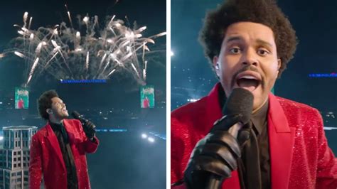 Watch The Weeknds Super Bowl Half Time Show Is Getting Mixed