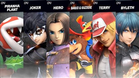 Super Smash Bros  Ultimate Banner With DLC Character