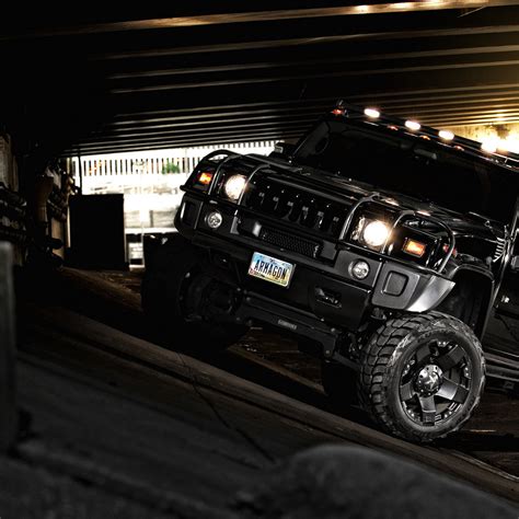 Hummer H2 Black Wallpaper Wallpapers And Backgrounds Ipadタブレット壁紙