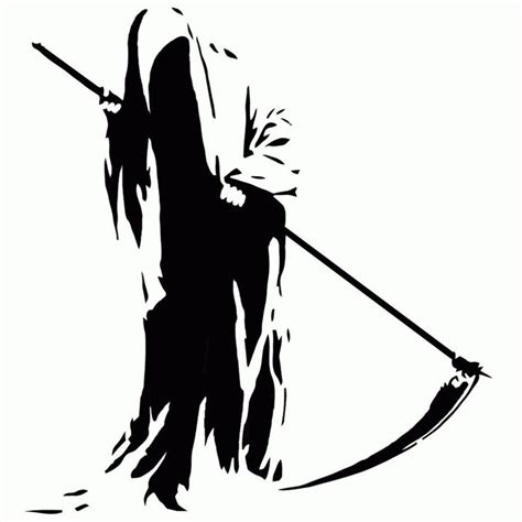 Grim Reaper Man Drawing Free Image Download