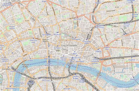 City Of London Map Great Britain Latitude And Longitude Free England Maps