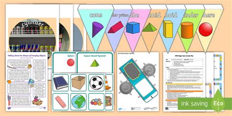 Childminder Maths 3d Shapes Eyfs Resource Pack Twinkl