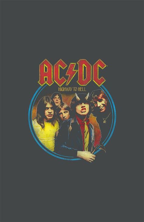 Acdc Highway To Hell Digital Art By Brand A Fine Art America