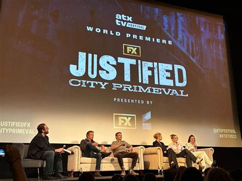 Atx Tv Fest Recap Fx S Justified City Primeval Post Screening Q A Hot Sex Picture