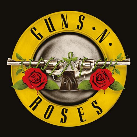 Guns N Roses Poster Bullet Logo Canvas Wall Art Print Hmv Store