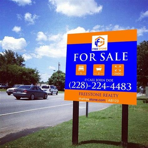 Create A Unique And Amazing Sign For Real Estate Advertising Signage