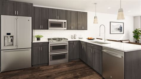 3D Rendering: Residential Interior - Kitchen | Kitchen interior, Residential interior, Interior