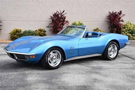 Mulsanne Blue 1970 Chevrolet Corvette