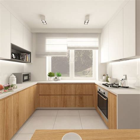 Además, este color es la mejor opción para ampliar visualmente los espacios. 30 ideas de cocinas en blanco y madera (I) - Cocinas con ...