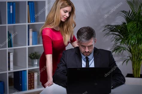 Sexy Secretary Seducing Her Boss Stock Photo By Photographee Eu 75247853