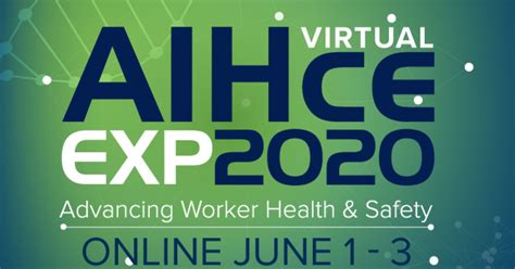 Aihce Exp 2020 American Industrial Hygiene Association