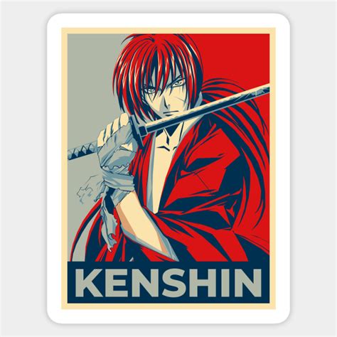 Kenshin Hope Battousai Sticker Teepublic
