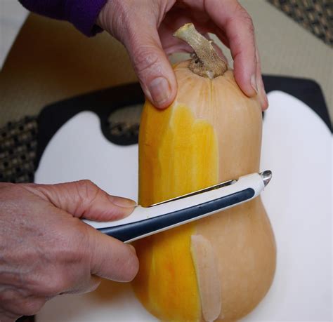 Foods For Long Life An Easy Way To Cut A Butternut Squash Without A Machete