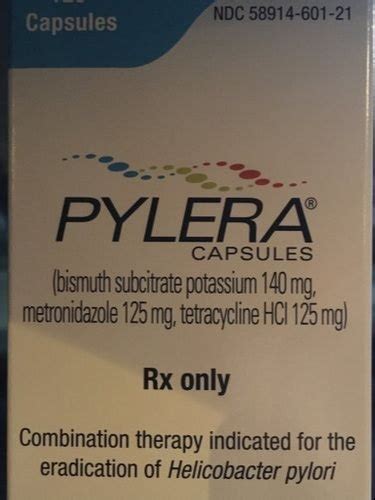 Gel packs, to keep perishables cool. Pylera Capsules, Packaging Type: Strips, Rs 58745 /pack ...