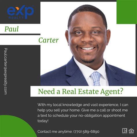 Paul Carter Exp Realty Updated April 2024 Contact Agent Atlanta