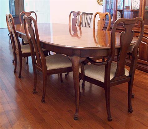 Find the perfect home furnishings at hayneedle, where you can buy online while you explore our room designs and curated looks for tips, ideas & inspiration to help you along the way. Thomasville Queen Anne Dining Table and Six Chairs ...
