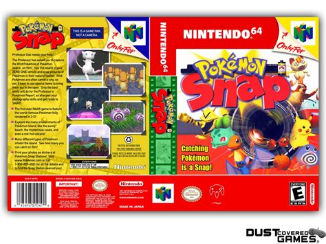 Pokemon Snap N64 Nintendo 64 Game Case Box Cover Brand New Professional