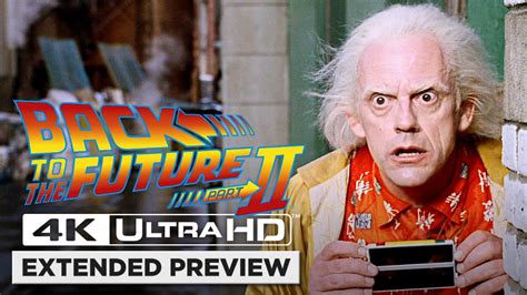 Back To The Future Part Ii Opening Scene In 4k Ultra Hd The Future