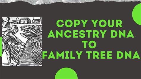 How to Transfer Ancestry DNA to Family Tree DNA - YouTube