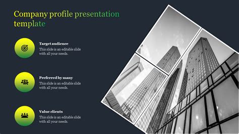Amazing Company Profile Presentation Template Design