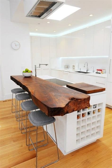 Its solid mango wood construction. Solid wood countertops - a unique feature in your kitchen