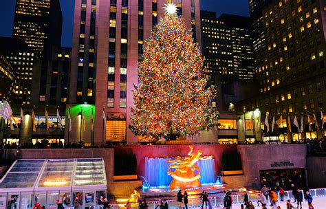 Blog de Javier Masa Encendido del árbol de Navidad en Nueva York