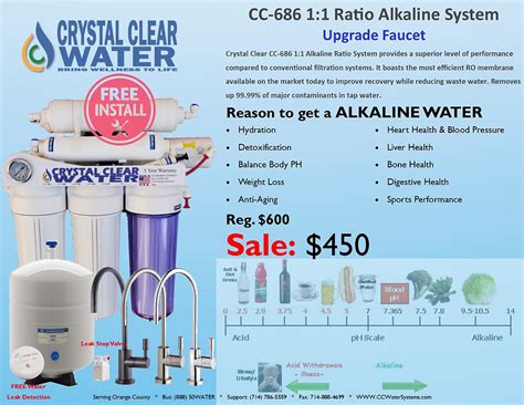 Alkaline Water Systtems Crystal Clear Water Systems