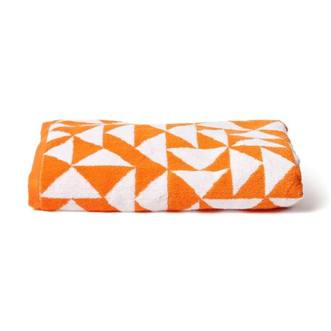 Find this pin and more on guest bedroom & bath ideas by erin symington. Orange Bath Towel | Towels design, Orange bath towels ...