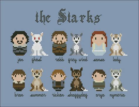 Maybe you would like to learn more about one of these? Game of Thrones - The Starks and their wolves - Digital ...