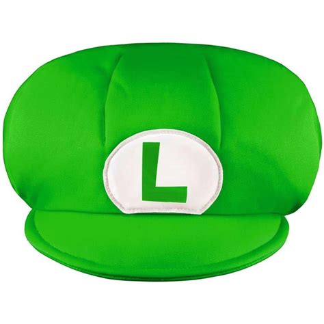 Super Mario Bros Luigi Child Costume Hat One Size