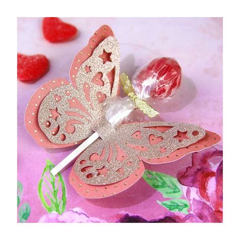 Butterfly Lollipop Holder [SVG] in 2020 | Crafts, Lollipop, Cricut crafts