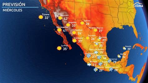 Las Temperaturas En México Bajan De Forma Moderada