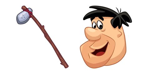 The Flintstones Fred Flintstone And Golf Club Cursors Custom Cursor
