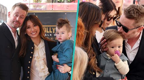 Macaulay Culkin And Brenda Song S Sons Make Public Debut At Hollywood Walk Of Fame Ceremony Access