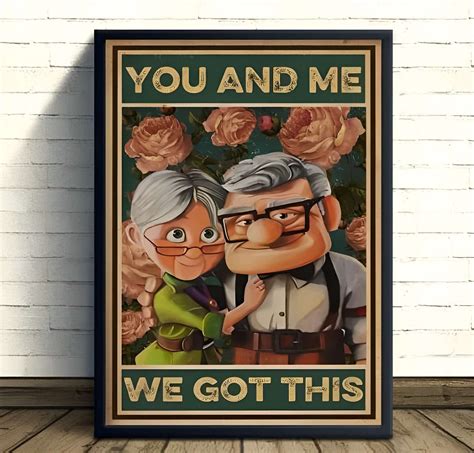 Top 15 Love Carl And Ellie Couple Canvas For Valentines Day Disney