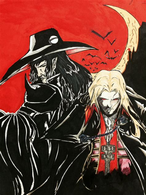 Vampire Hunter D And Alucard From Castlevania By Cutmasterhaze On